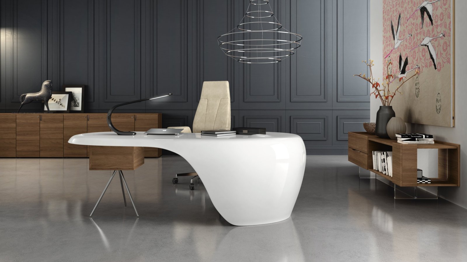 Secretária design Uno da Della Rovere
