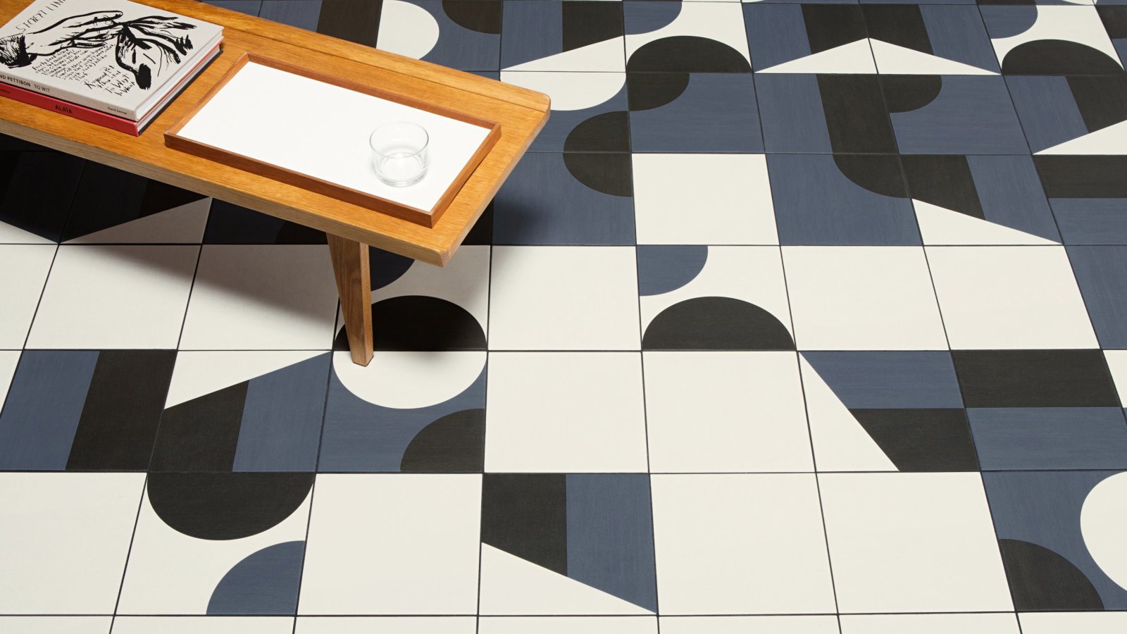 Pavimento em grés Puzzle da Mutina