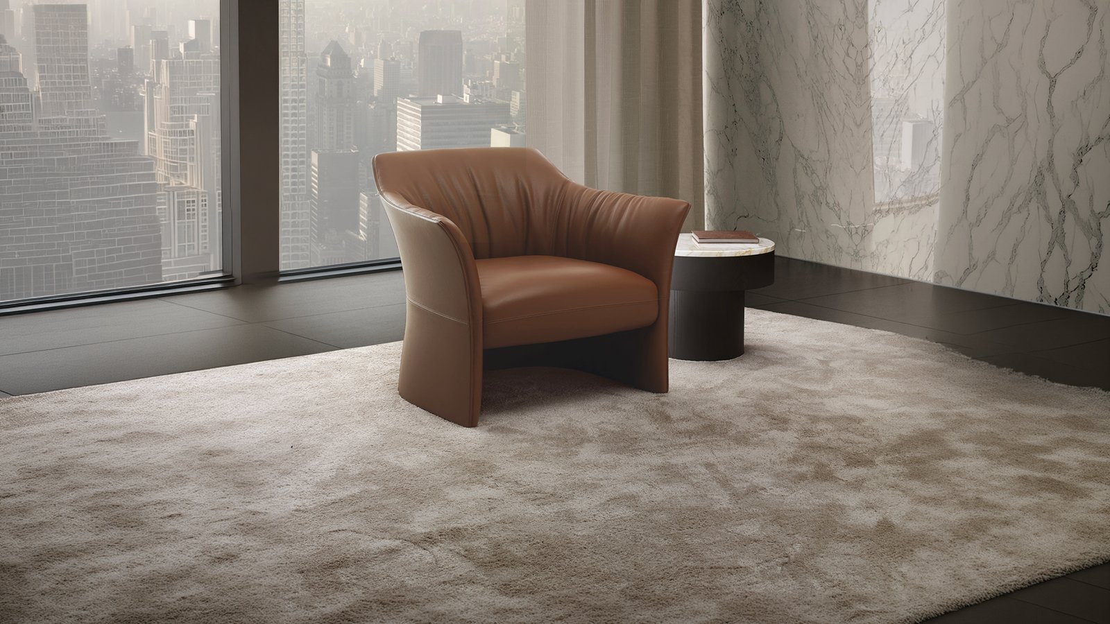 Cadeiras de espera Sella de i4Mariani numa receção