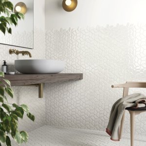 Revestimento exterior em mosaico Botanica