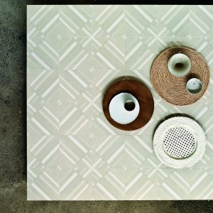 Peças Azulej Bianco e Grigio combinadas