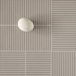 Terraco exterior pavimentado com Fringe