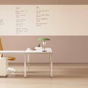 Mesa de reunião Fattore Alpha de 320 cm com top access central