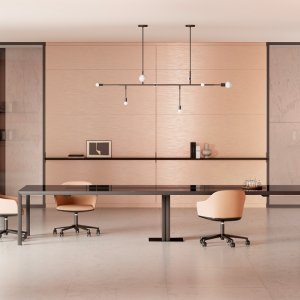 Bench operativo para quatro da coleção Fattore Alpha
