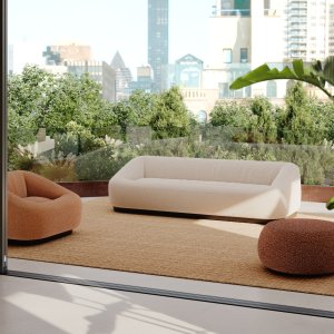 Sofá Aom de exterior num terraço