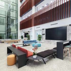 Composição Kiik a 120 graus com mesa conectora