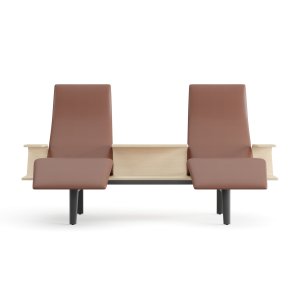 Pausit Lounge com dois módulos chaise longue e mesa intermédia