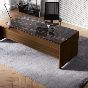 Secretária GO EASY com suporte em L