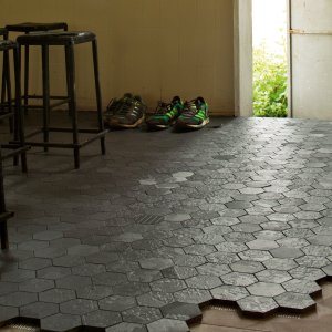 Déchirer na cor corada na massa Bianco