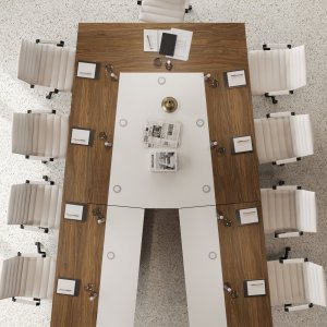 Biombo com cabides da coleção Mux70