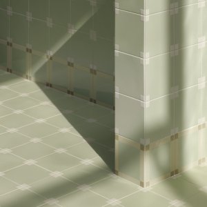 Recepcao com parede Homage to the Square