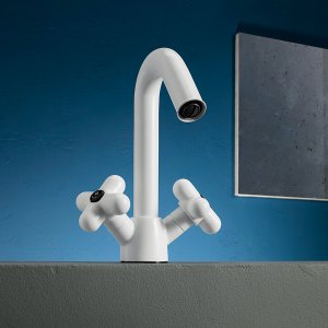 Monofuro de lavatório I Balocchi da Fantini em preto mate