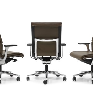 Base de cinco raios com rodízios da Una Executive
