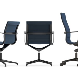 Perfil da Una Executive com costuras à vista