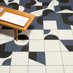 Pavimento em grés Puzzle da Mutina