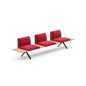 Consola Kiik de 105 cm atrás do sofá