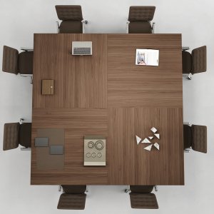 Gabinete completo mobilado com a coleção Kyo