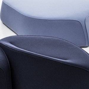 Poltronas de receção Waves unidas por íman
