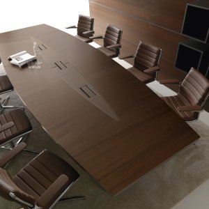 Aparador baixo Lloyd A 86 com tampo em EcoPelle Brown
