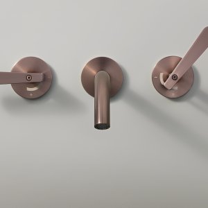 Lutezia da Cea Design, grupo termostático de bordo de banheira