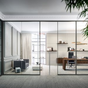 Painel cego lacado no sistema M1 M2 M3 — sistema Quadrifoglio