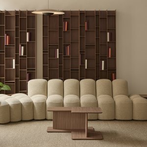 Apoio de braço curvo do sistema modular Array