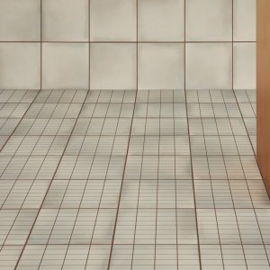 Aurore Light Grey Grid S ao lado de Charcoal liso