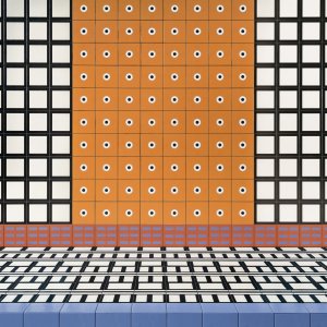 Padrão Spring Pink da coleção Mattonelle Margherita da Mutina