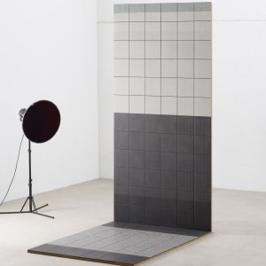 Padrão Mesh White de Tape Mutina sobre base branca