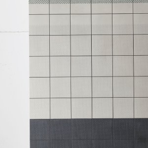 Padrão Cobble White de Tape Mutina sobre base branca