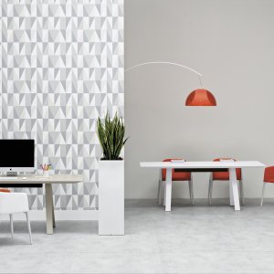 Posto individual Arki-Table ADJ Desk com painel fonoabsorvente ARKS.20