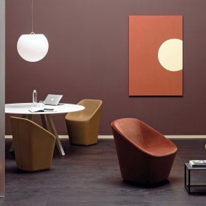 Mesa alta Arki-Table ARKW107 com 107 cm de altura