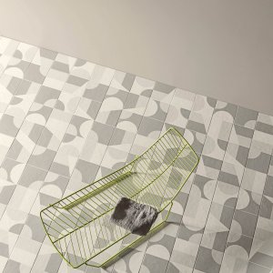 Mosaico Puzzle 25x25 visto de perto