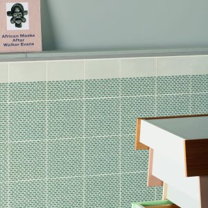 Padrão Cobble Brown da coleção Tape em grés vidrado