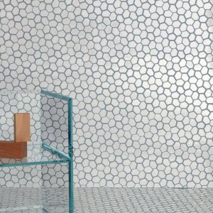 Pavimento em mosaico Botanica mate da Mutina