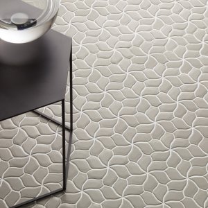 Mosaico Botanica White Matt encerado de Tokujin Yoshioka