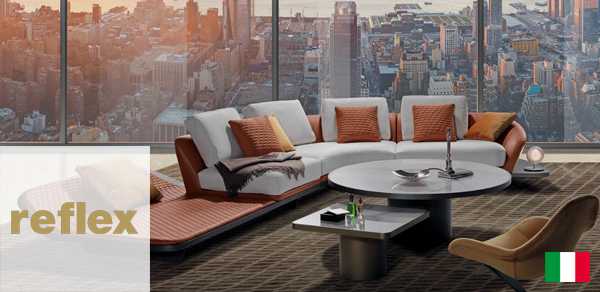Móveis italianos de luxo Reflex