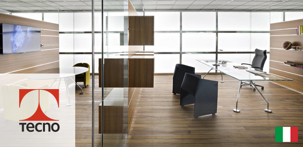 Mobiliário de design italiano Tecno