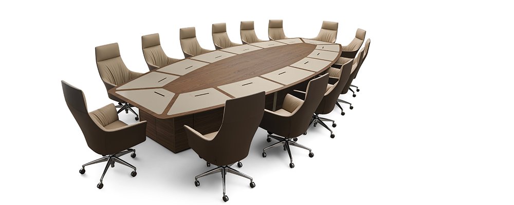 Apenas mesa de reunião