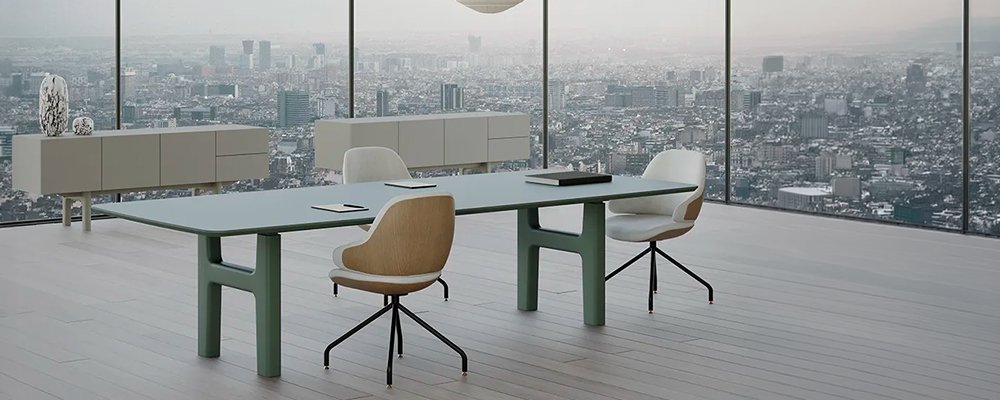 Apenas mesa de reunião