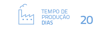 tempo de produção: 20 dias