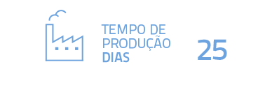 tempo de produção: 25 dias